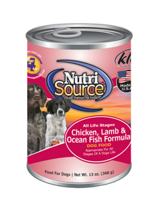 NutriSource Chicken, Lamb & Ocean Fish