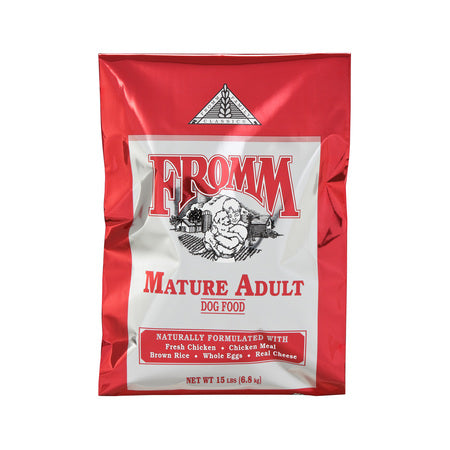 Fromm Mature Adult Dog Food 15#-fromm mature : 15 lb