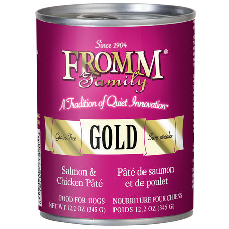 FROMM SALM/CHIC PATE 12.2oz-Salmon/Chick : 12.2 oz