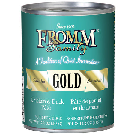 FROMM GOLD CHICKEN & DUCK PATE 12.2 oz