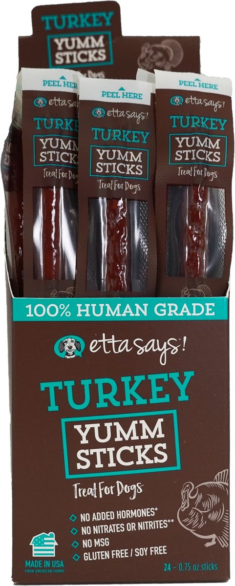 Etta Says! Yumm Sticks Turkey Dog Treat