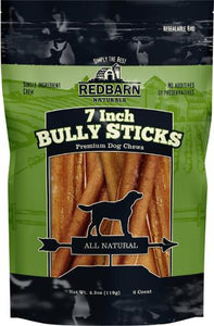 Redbarn 7" Bully Stix 6 Pack-Bully : 6 pack