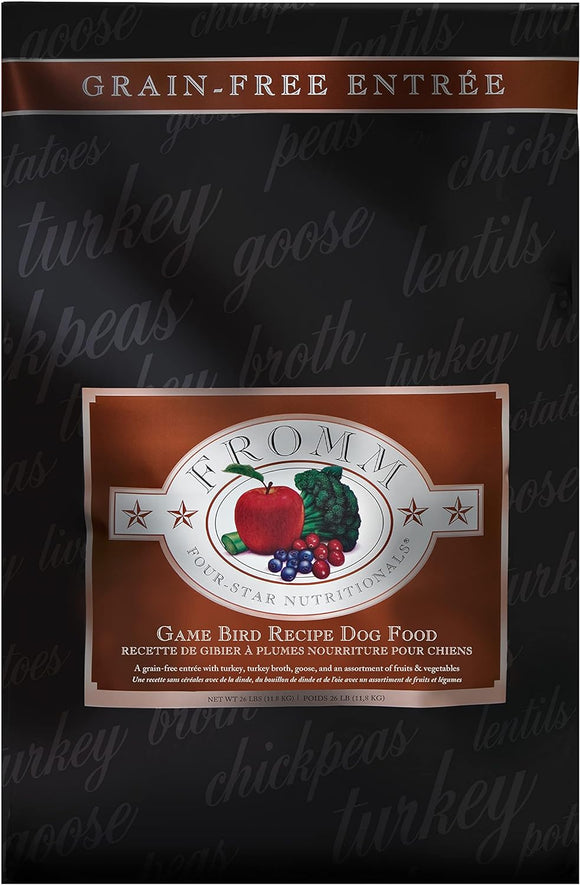 Fromm Four-Star Game Bird Recipe Dog Food
