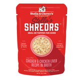 Stella & Chewy's Stella’s Shredrs Chicken & Chicken Liver Recipe in Broth