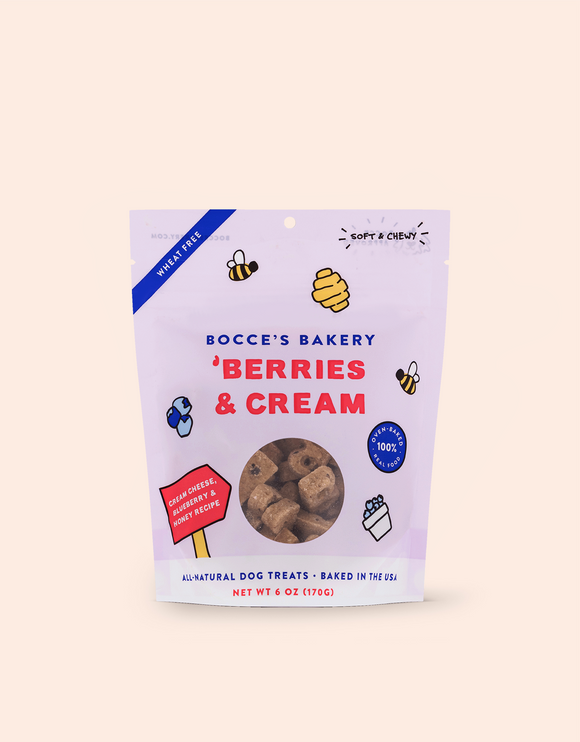 Bocce's 'Berries & Cream Soft & Chewy Treats
