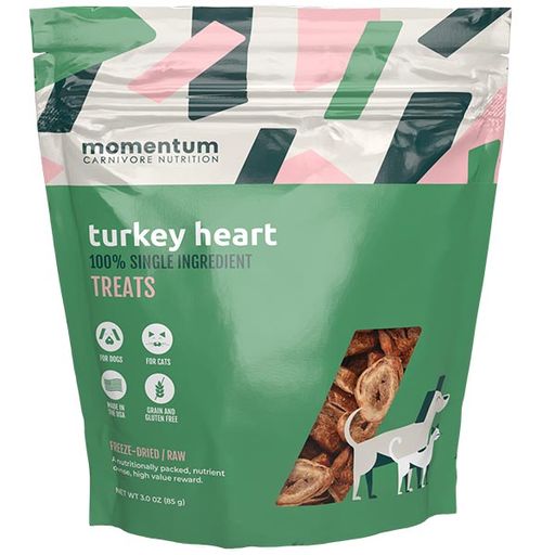 Momentum Turkey Heart Treat-Heart : 3oz