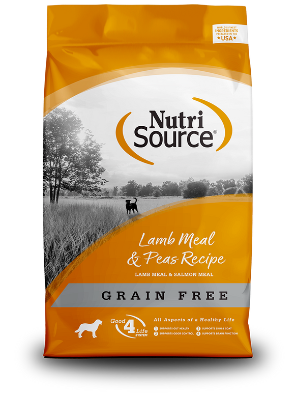 NutriSource Grain Free Lamb Meal & Peas Recipe