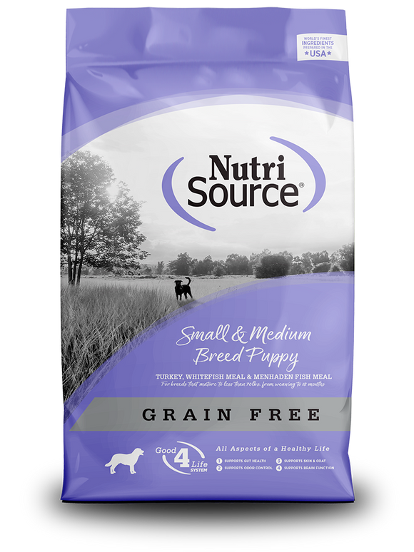 NutriSource PureVita Small & Medium Breed Puppy Grain Free