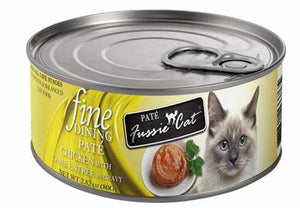 FussieCat Can Fine Dining Pate Chicken w/Lamb Entree in Gravy