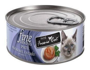 FussieCat Can Fine Dining Pate Mackerel Entree in Gravy