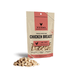 Vital Essentials Freeze Dried Raw Chicken Breast Dog Treats