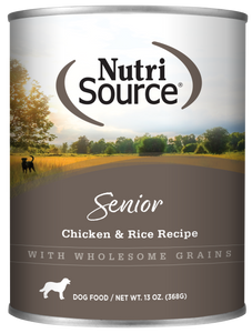 NutriSource Senior Formula Wet Dog Food
