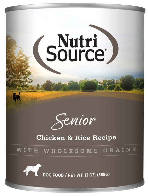 NutriSource Senior Formula Wet Dog Food