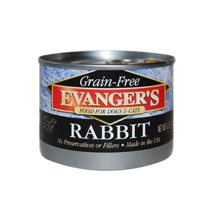 Evanger's Grain Free Rabbit For Dogs & Cats