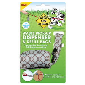 Bags on Board Soft Waste Pick-Up Bags Dispenser