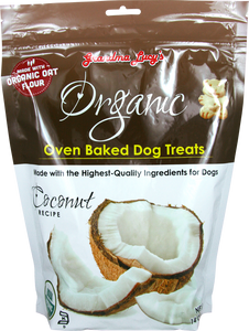 Grandma Lucy's Organic Coconut Oven Baked Dog Treats