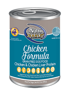 NutriSource Chicken Formula Dog Food