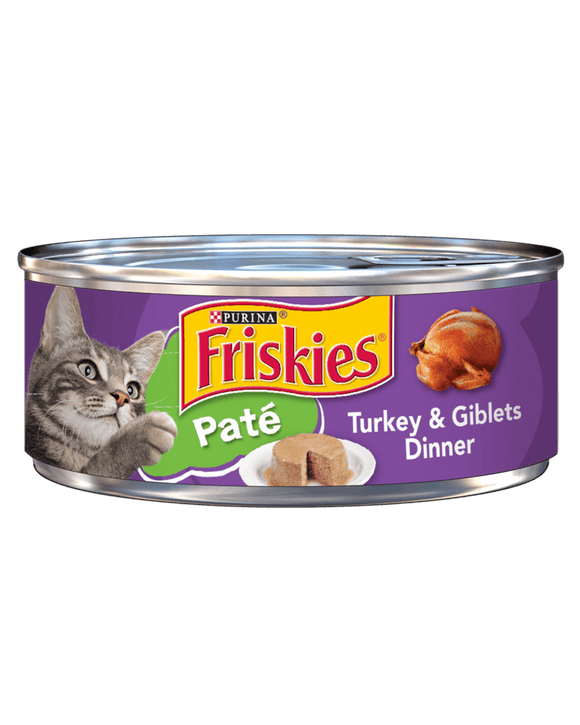 Friskies Paté Turkey & Giblets Dinner Wet Cat Food