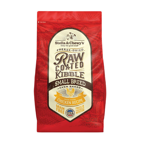 Stella & Chewy's Dog Kibble Raw Coated Chicken Small Breed