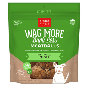 Wag More Bark Less Chicken Meatballs